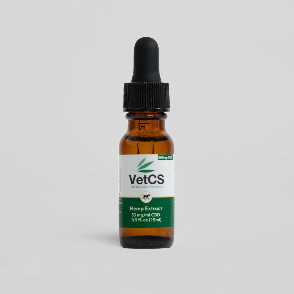 Small Breed Dogs CBD Oil 500mg Bacon or Natural - VetCS