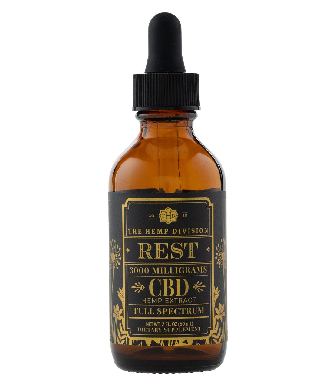 Extra Strength CBD Hemp Extract Tincture | Full Spectrum | High  Bioavailability | The Hemp Division