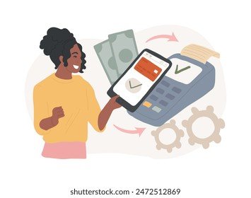 Payment processing illustration
