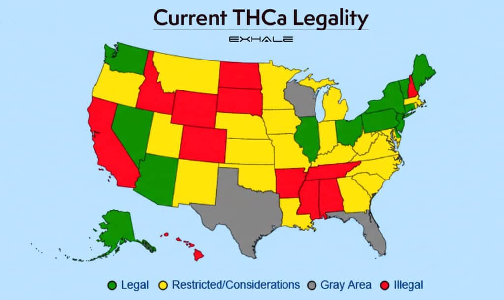 THCA legal status
