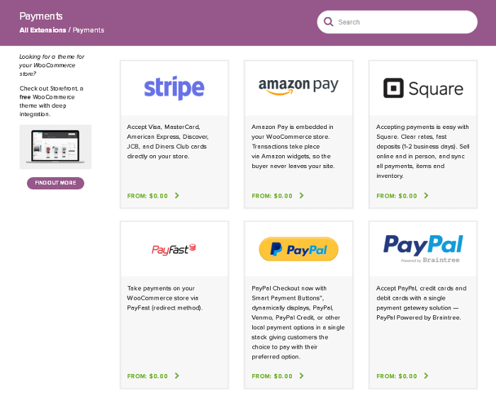 Payment Gateway for WooCommerce